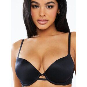 Savage X Fenty 34DDD Core Microfiber Tshirt Bra Black Underwire Cage Back